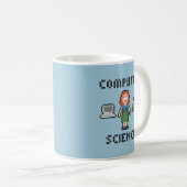Pixel Computer Science - Vrouw - Mok (Voorkant rechts)