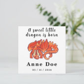 Pixel de la carte Birth Girl Cute Dragon (Debout devant)