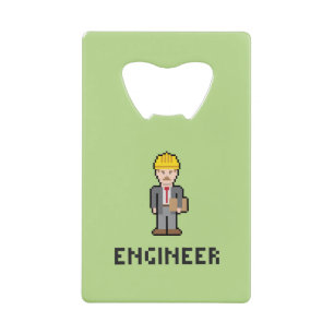 Pixel Engineer Bottle Opener Kredietkaart Flessenopener