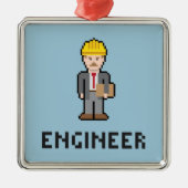 Pixel Engineer Ornament (Voorkant)
