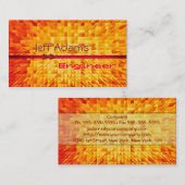 Pixel Fantastic Series / Engineer / Visitekaartjes (Voorkant / Achterkant)