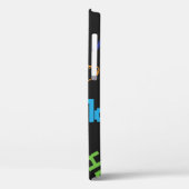 Pixel Game Style: Abstract naadloos. Case-Mate iPhone Case (Achterkant / Links)