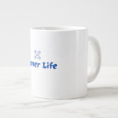 Pixel Gamer Life Extra Grote Beker (Voorkant rechts)