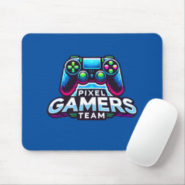 Pixel Gamers Team – Blue Gamer Muismat
