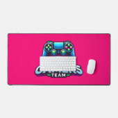 Pixel Gamers Team – Neon Pink Gaming Bureaumat (Keyboard & Muis)