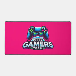 Pixel Gamers Team – Neon Pink Gaming Bureaumat