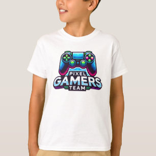 Pixel Gamers-team T-shirt
