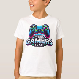 Pixel Gamers Team – Toekomstige Gamer Kinder T-shirt