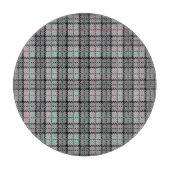 Pixel geplakt in grijs met rode streep snijplank (Voorkant)