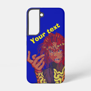 Pixel girl changing samsung galaxy hoesje