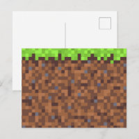 Pixel gras gamer verjaardag 