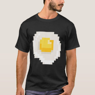 Pixel Halloween Egg Omelet Costume 80S Video Gam T-shirt