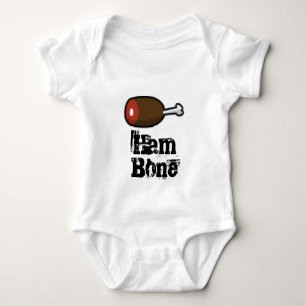 Pixel hambone Ham Art Romper