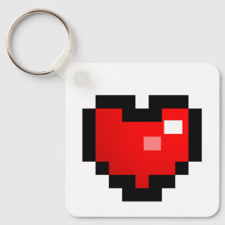 PIXEL HART SLEUTELHANGER