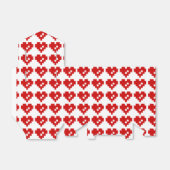 Pixel Heart 8 Bit Love Bedankdoosjes (Uitgevouwen)