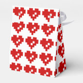 Pixel Heart 8 Bit Love Bedankdoosjes (Achterkant)