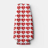 Pixel Heart 8 Bit Love Flesjeskoeler (Voorkant)