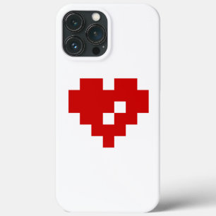Pixel Heart 8 bits Love Samsung Galaxy Coque
