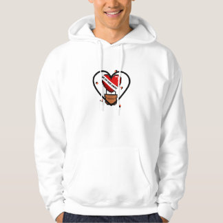 Pixel Heart Balloon - Omhoog, Omhoog en weg Hoodie