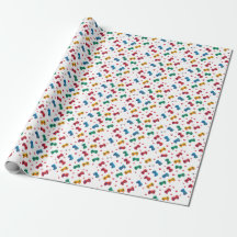Pixel Hearts & Controllers Inpakpapier - Gamer