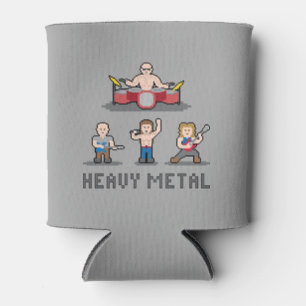 Pixel Heavy Metal Koelbox Blikjeskoeler