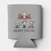 Pixel Heavy Metal Koelbox Blikjeskoeler (Achterkant)