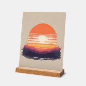 Pixel Horizon: A Retro Sunset (Angle)