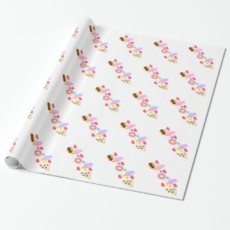 Pixel Junk Food Art Cadeaupapier