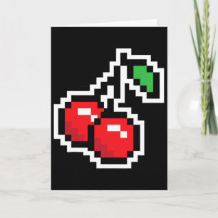 Pixel Kersen 80s Videospel Halloween Kostuum Ea Kaart