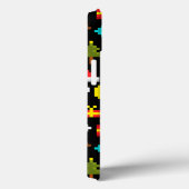 Pixel Kerstmis Case-Mate iPhone Case (Achterkant / Rechts)