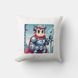 Pixel Knight kussen