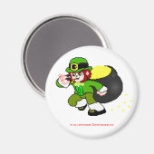 Pixel Leprechaun Magnet 1 (Recto/Verso)