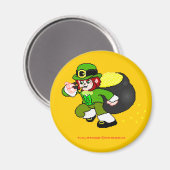 Pixel Leprechaun Magnet 4 (Recto/Verso)