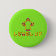 Pixel Level Up Gamer Speldje - Limoengroen