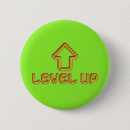 Pixel Level Up Gamer Speldje - Limoengroen