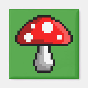 Pixel Magnet de champignons