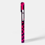 Pixel Melt Glitch Esthetische iPhone Case (Achterkant / Links)