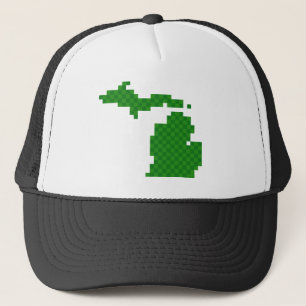 Pixel Michigan Trucker Pet