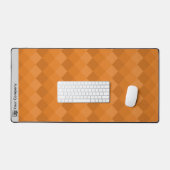 Pixel Motif gris noir orange (Clavier et souris)