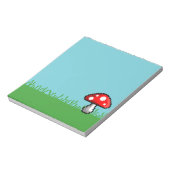 Pixel Mushroom Notitieblok (Gedraaid)
