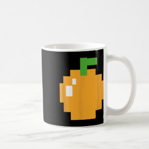 Pixel Oranje jaren 80 Retro Arcade Video Game Hall Koffiemok