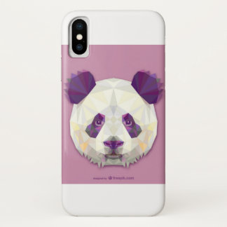 PIxel panda iPhone X Hoesje