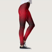 Pixel Pattern 09.B.w. Rood BG Leggings (Rechts)