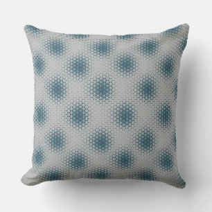 Pixel Pattern 10.B.bw LGrey BG Kussen
