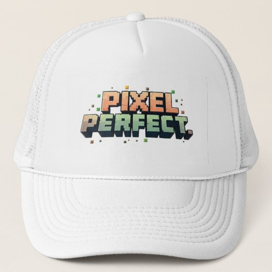 Pixel Perfect Trucker Pet (Voorkant)