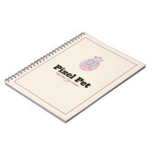 Pixel Pet Carnet de Notes à Spirale pour Animal Vi (Côté gauche)