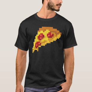 Pixel Pizza 80s Videogame Retro 8 bit Halloween c T-shirt