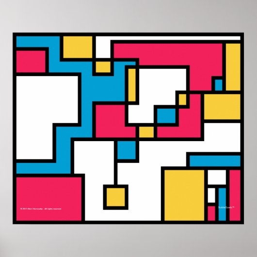 Pixel-Plasticisme poster (Voorkant)