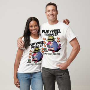 Pixel Platypus Gamer T-shirt