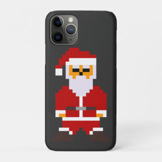 Pixel Pose Kerstman iPhone 11 Pro Hoesje